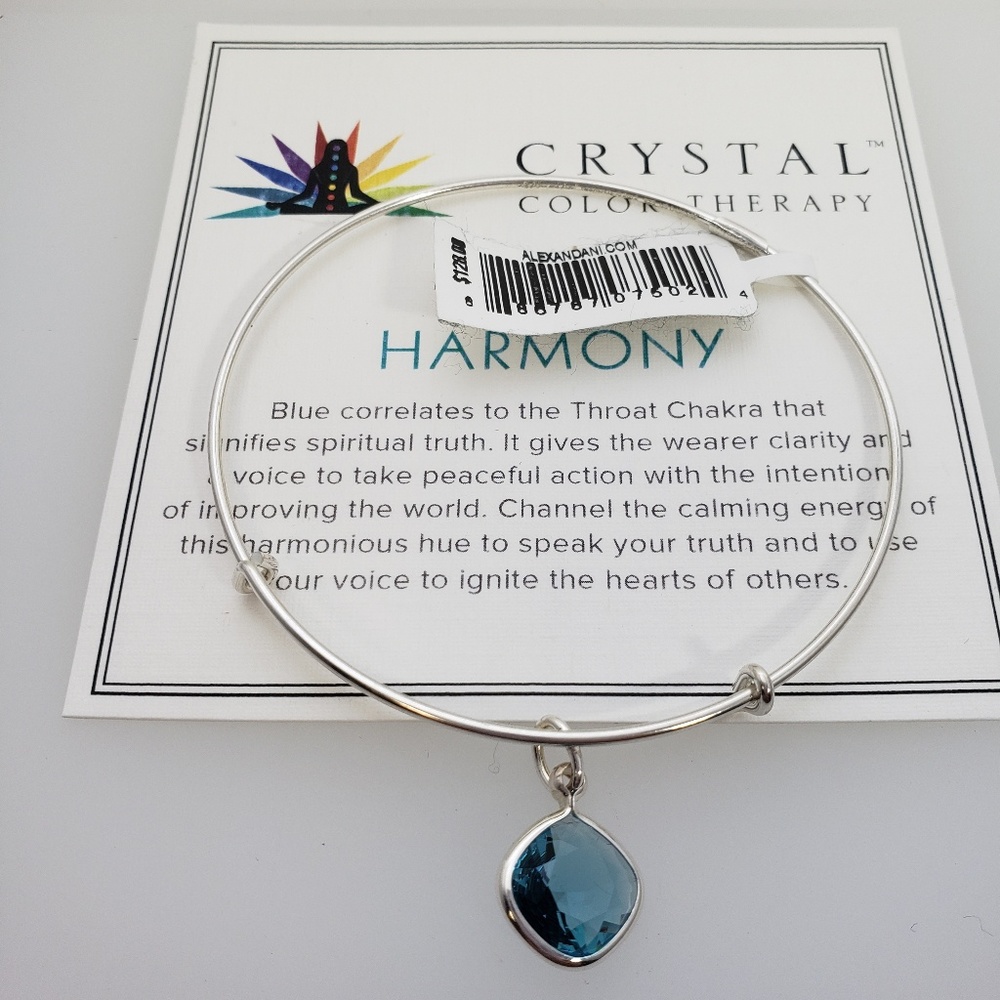 NWT Alex and Ani Precious Harmony Bangle Sterling